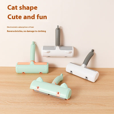 Cat Hair Removal Brush | Easy Pet Fur Cleaner for Home