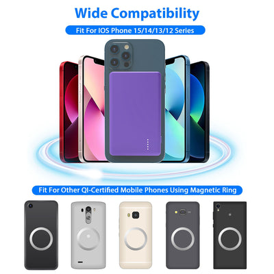 2-in-1 Slim MagSafe 5000mAh Power Bank