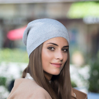 Women's Thin Knitted Woolen Cap