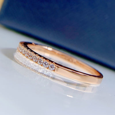 Minimalist Slim Plain Band Ring