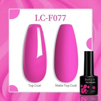 129 Colors 7ML Nail Gel Polish Nail Supplies Vernis Semi Permanent Nail Art Manicure Soak off LED UV Gel Nail Varnishes