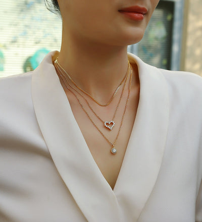 0.5-Carat Minimalist Morganite Silver Pendant Necklace