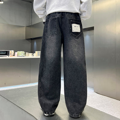 Korean-Style Thick Warm Pants for Kids