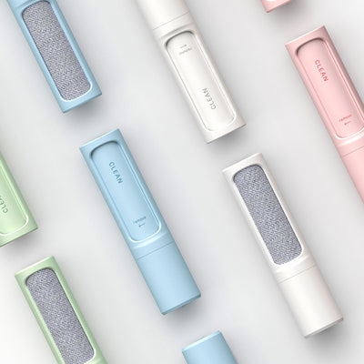 Rotating Electrostatic Pet Hair Remover Roller | Reusable Sticky Brush