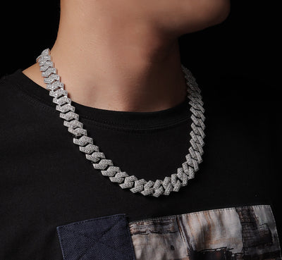 Jinba Legend Moissanite Luxury Silver Jewelry Set