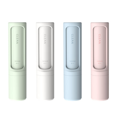 Rotating Electrostatic Pet Hair Remover Roller | Reusable Sticky Brush