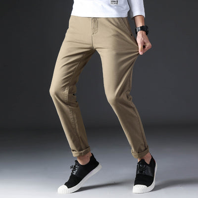 Sharp Slim-Fit Trousers for Men