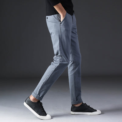 Sharp Slim-Fit Trousers for Men