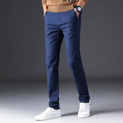 Sharp Slim-Fit Trousers for Men