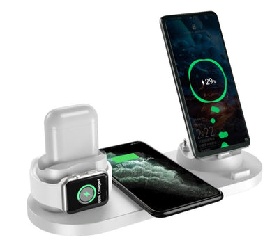 6-in-1 Wireless Fast Charging Dock