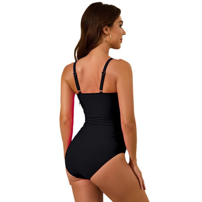 Strappy One-Piece Bikini Swimsuit