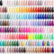 129 Colors 7ML Nail Gel Polish Nail Supplies Vernis Semi Permanent Nail Art Manicure Soak off LED UV Gel Nail Varnishes