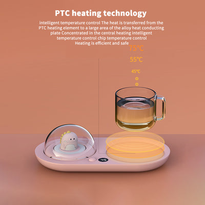 Electric Waterproof Touch Cup Warmer – Coffee & Tea Heating Pad