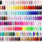 129 Colors 7ML Nail Gel Polish Nail Supplies Vernis Semi Permanent Nail Art Manicure Soak off LED UV Gel Nail Varnishes