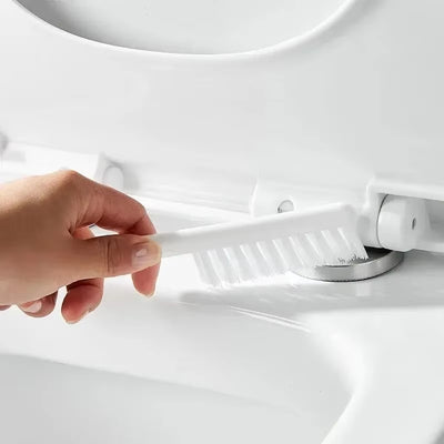 Silicone Toilet Brush with Holder Box Wall Mounted TPR Holder Set Household Artifact Bathroom Daily Cleaning Tools Accessories
