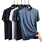 Men'S Running Quick Drying T-Shirts Breathable Hiking Fishing Tees Soft Elasticity Outdoor Sports Short Shirt Summer