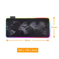 Gaming and Computer Mousepad Large Mouse Pad Gamer RGB World