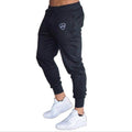 Men Gym Workout Fitness Long Pants Casual Skinny Sweatpants Joggers Tracksuit Cotton Trousers