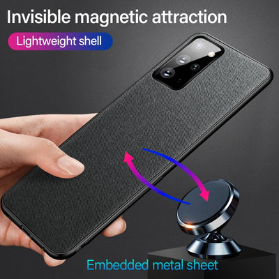 Ultra-thin Cloth Magnetic Phone Case For Samsung Galaxy S21 S20 S10 S9 Note 20